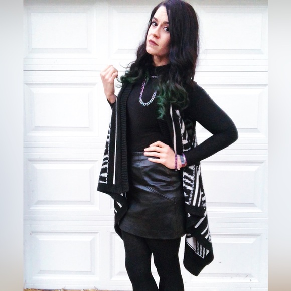 Express Sleeveless Open Cardigan Sz XS/S - Picture 1 of 4